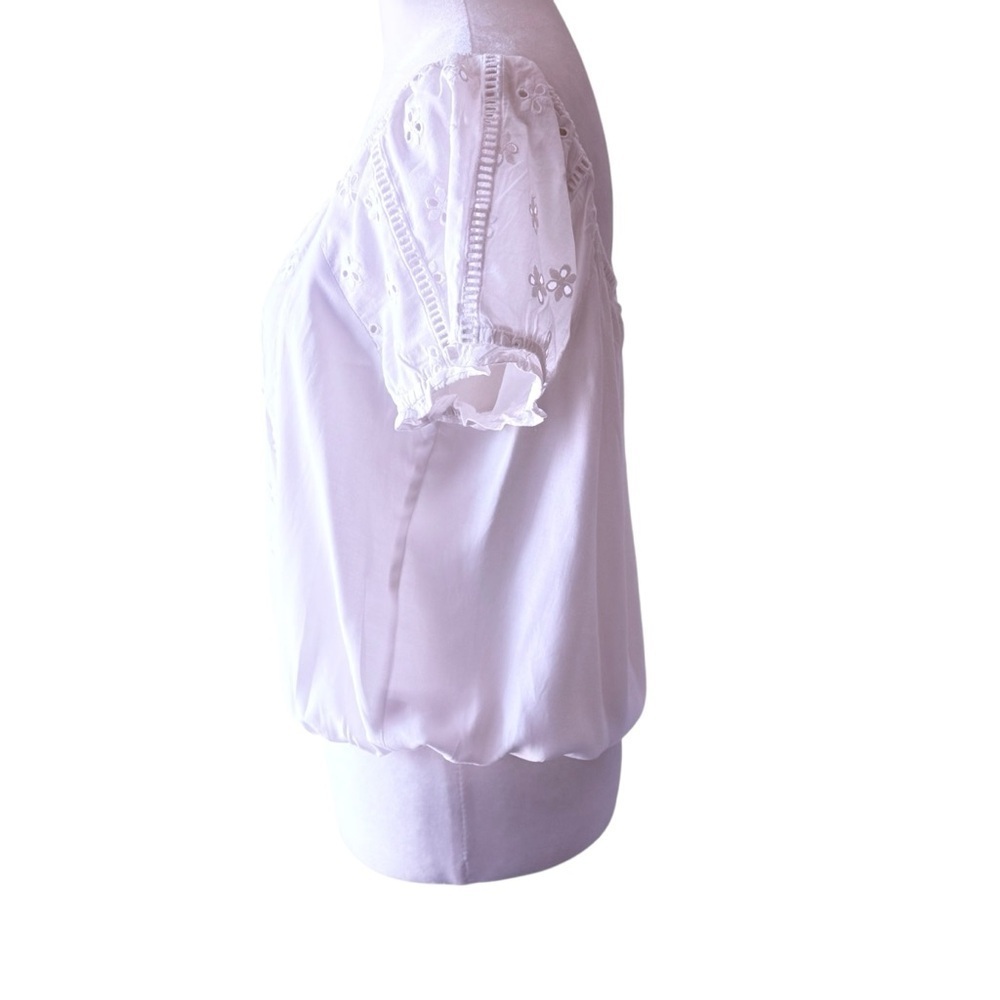 Aeropostale eyelet peasant top - Picture 4 of 11